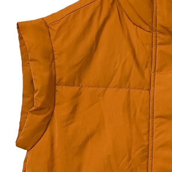 NEW Everlane The ReNew Vest Toasted Almond Women XXS Mock Neck Full Zip Pockets - Picture 6 of 14